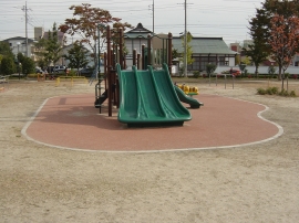 ゴムチップ舗装