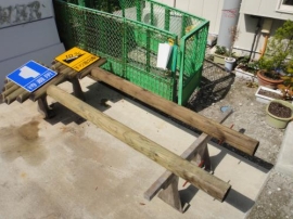 間伐材利用標識